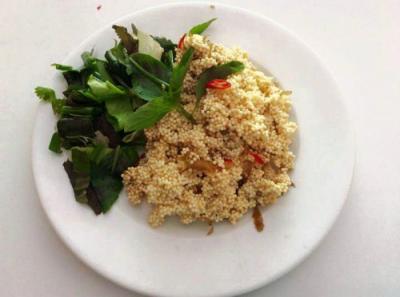 Trứng cá chuồn rán – món ăn dân dã ở Cù Lao Xanh
